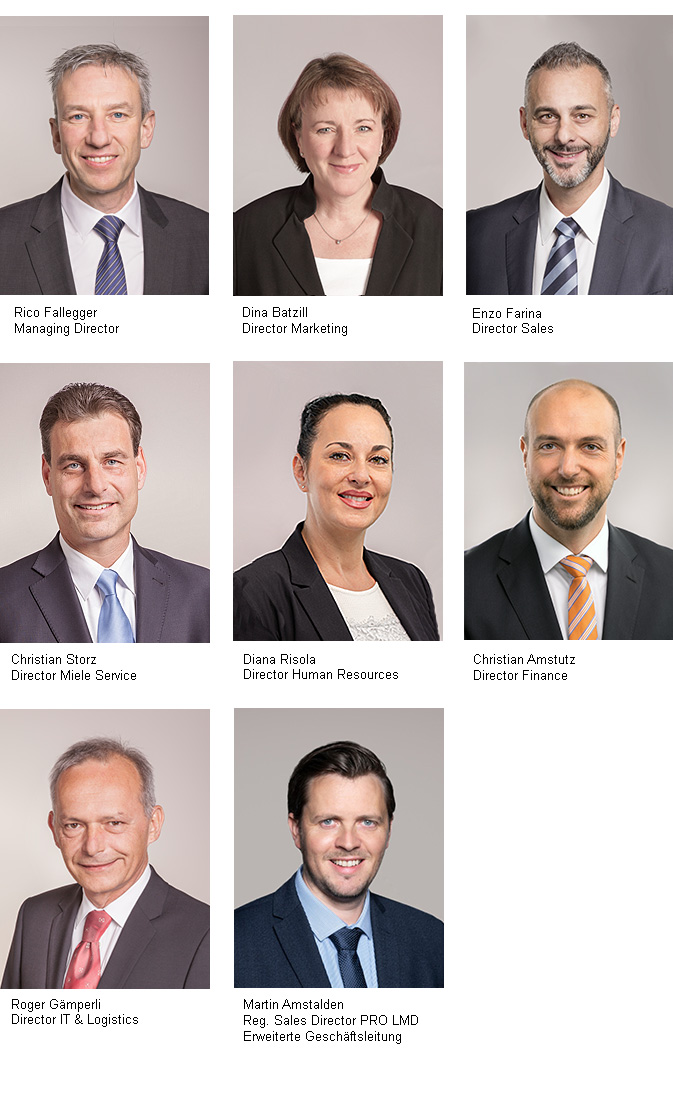 Geschäftsleitung Miele Schweiz